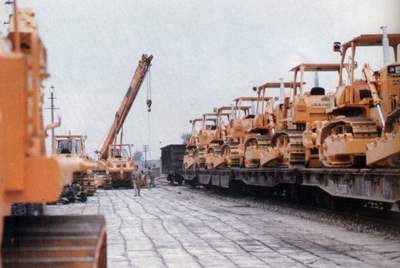 产品从安博电竞铁路专用线发车